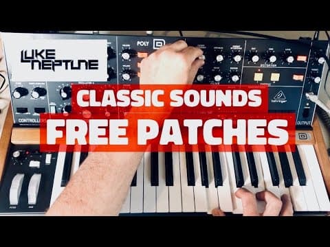 Beispiel 25mins of classic sounds on the Poly D